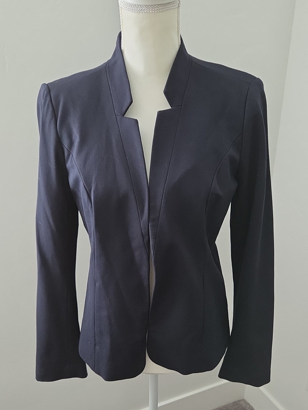 41 Hawthorn Navy Open-Front Tailored Blazer